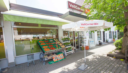 Unser VollCorner Biomarkt Nymphenburg/Gern in der Nederlingerstraße